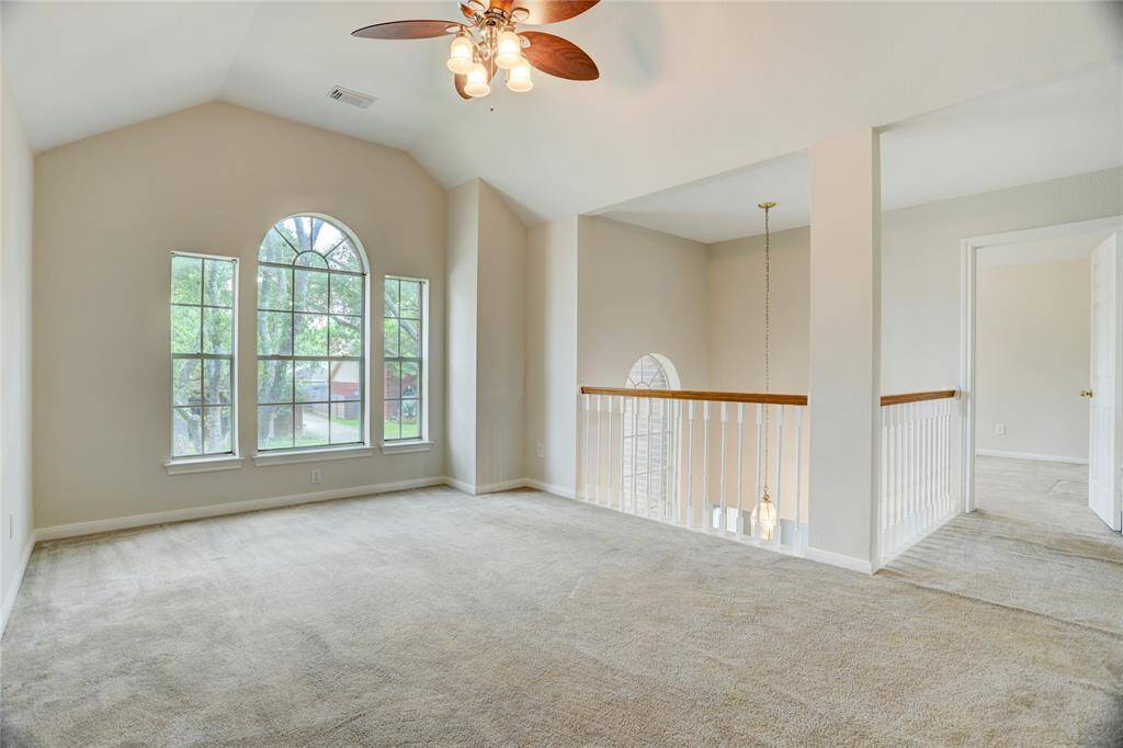 Huge game room can be used for all your favorite activities.