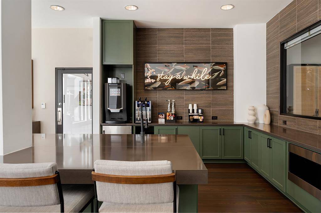Resident Clubhouse with Wifi and Coffee Bar