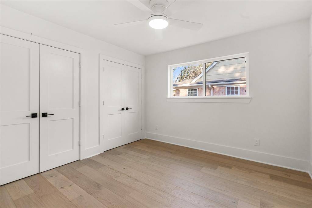 A third bedroom with plenty of closet space.