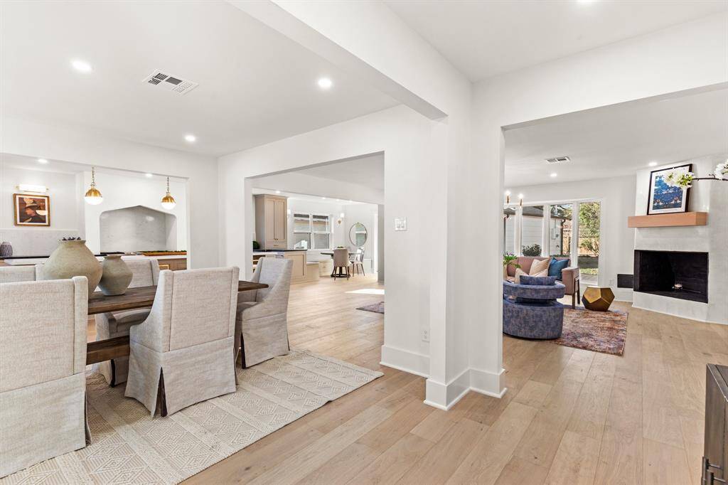 A fully reconfigured, open layout speaks to an unwavering commitment to craftsmanship and attention to detail.