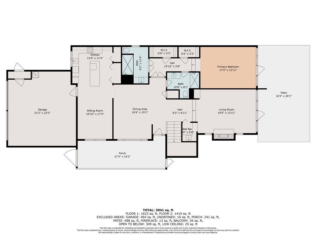 Whole house floorplan