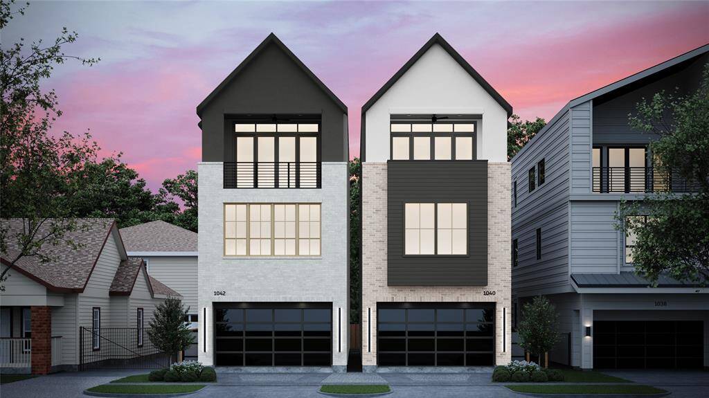 An appealing addition to the highly sought after Heights area in Houston, developed by Mazzarino Construction. With over 3,100sf of living, this unit is designed with city-living yard space, open concept living & dining, ample bedrooms & bathrooms & a 3rd floor game room w/a covered roof deck making it the perfect home for all lifestyles. Designer selections include: high end appliances, engineered wood floors, tile & natural stone/quartz countertops and more!
