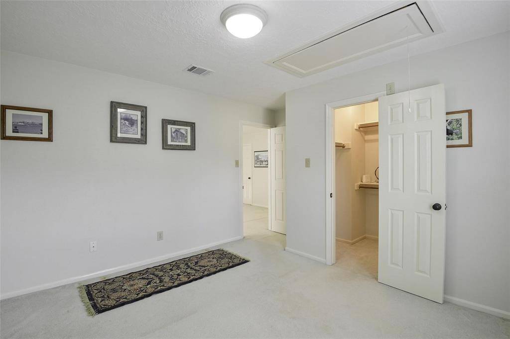Secondary Bedroom with Large Closet.