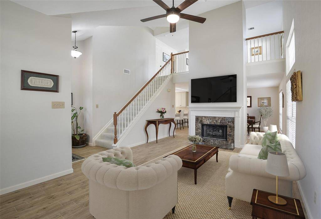 Living Room-Virtual Staging