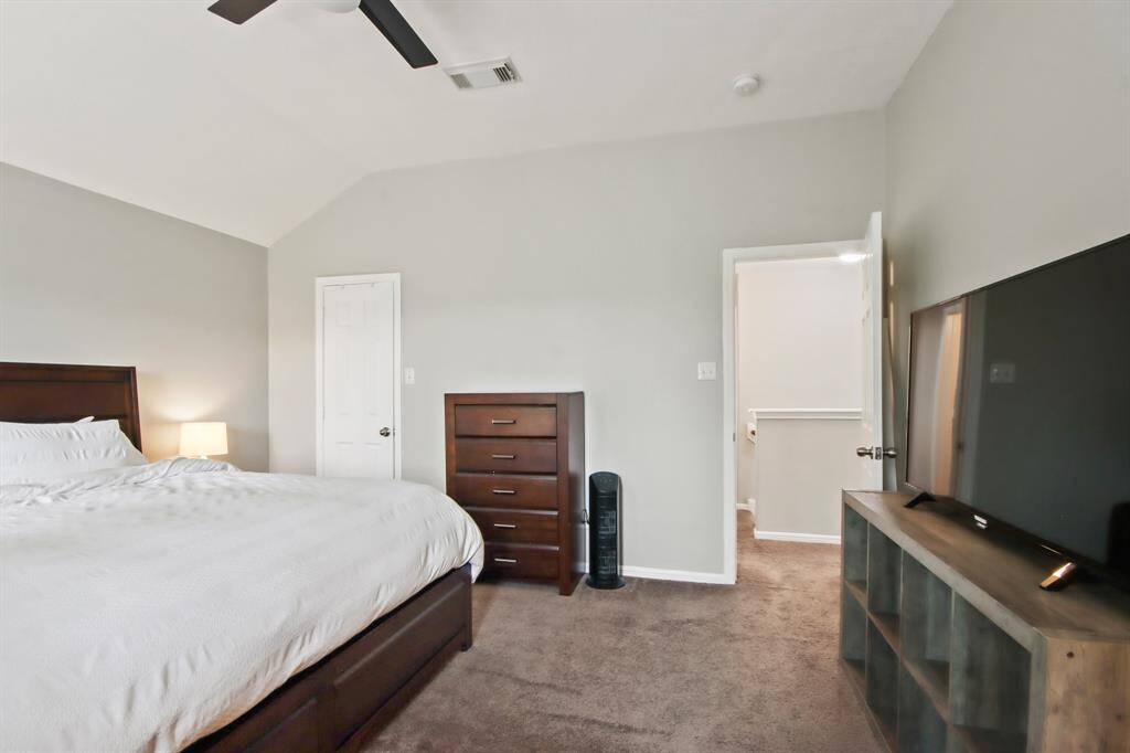 This is a large space to create your own private retreat.