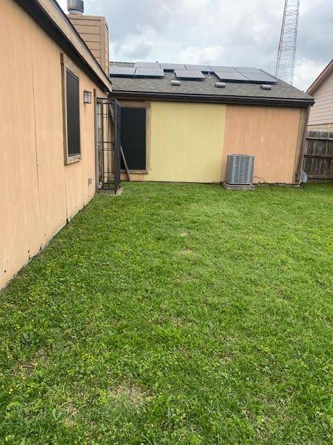 The backyard