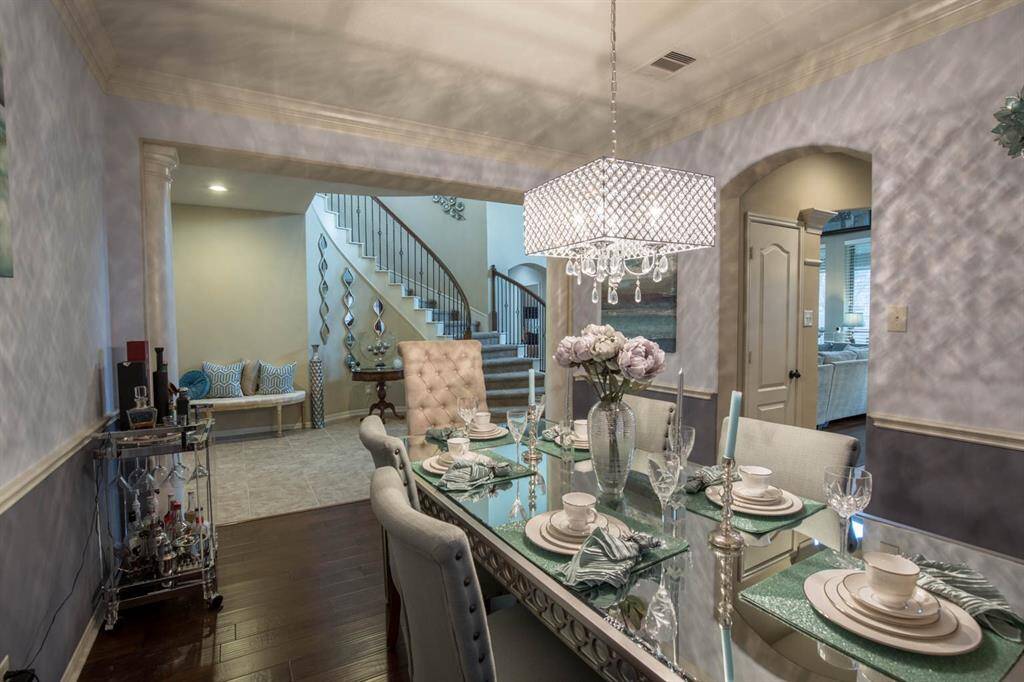 Another view of formal dining room
