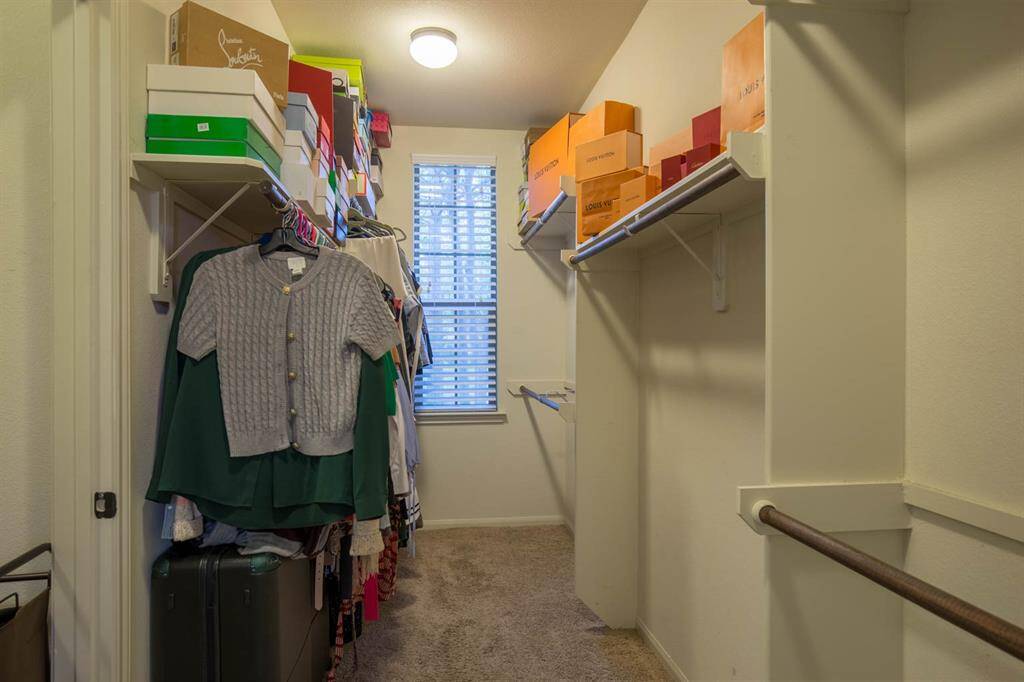 Expansive Primary closet