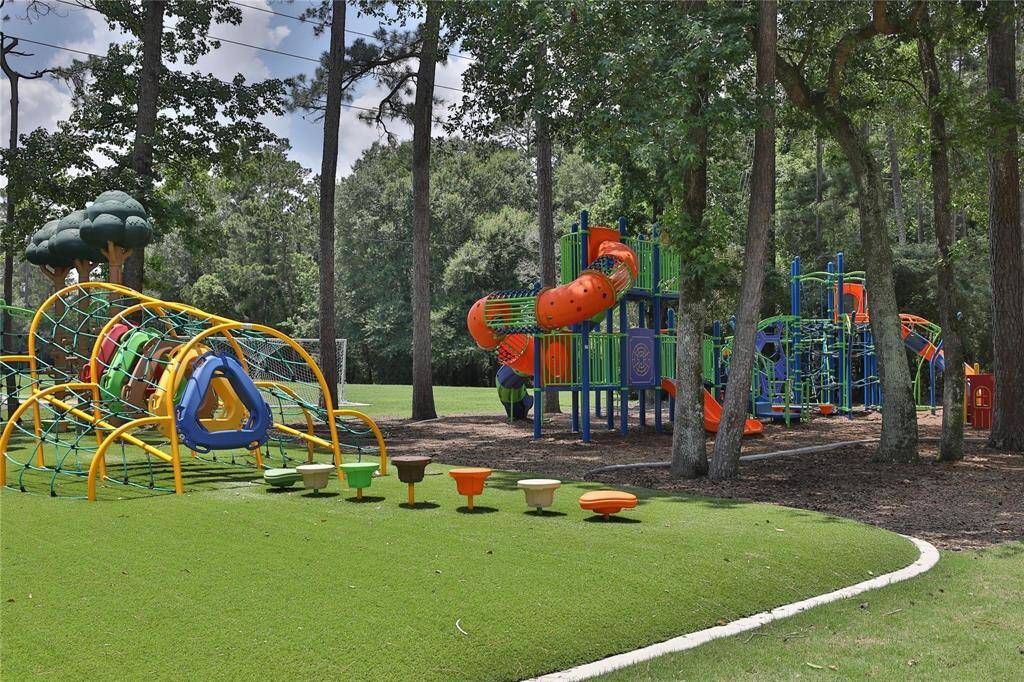 One of several neighborhood play areas
