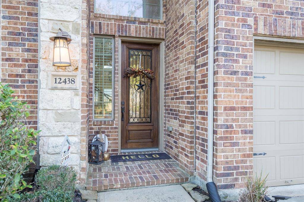 Charming brick and stone exterior