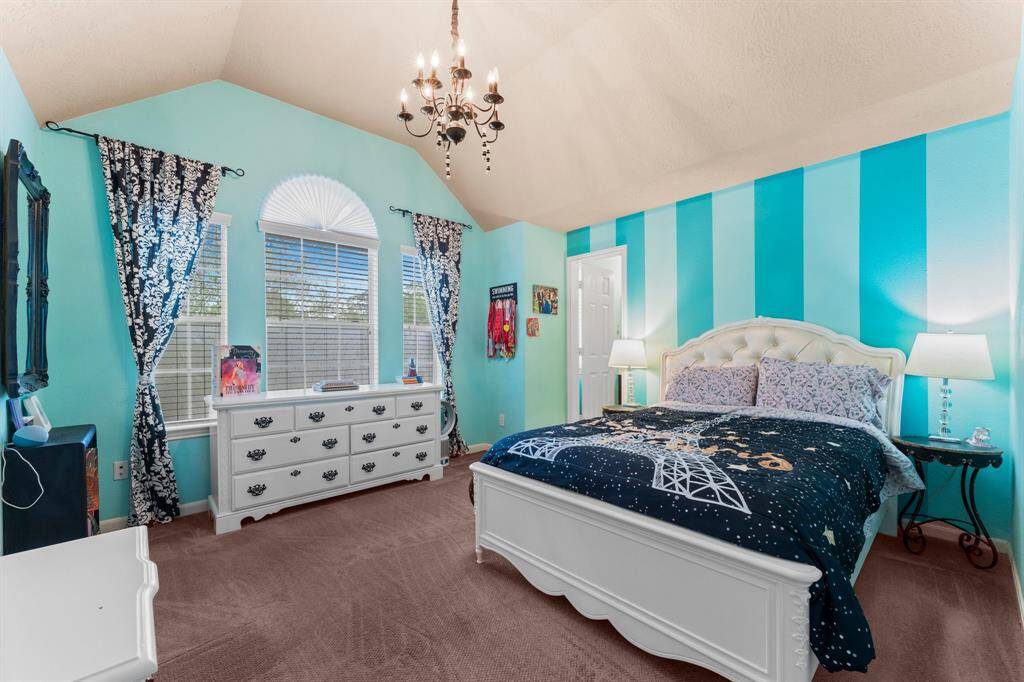 Bedroom 1 upstair has an ensuite bath, great for guests or multigenerational living