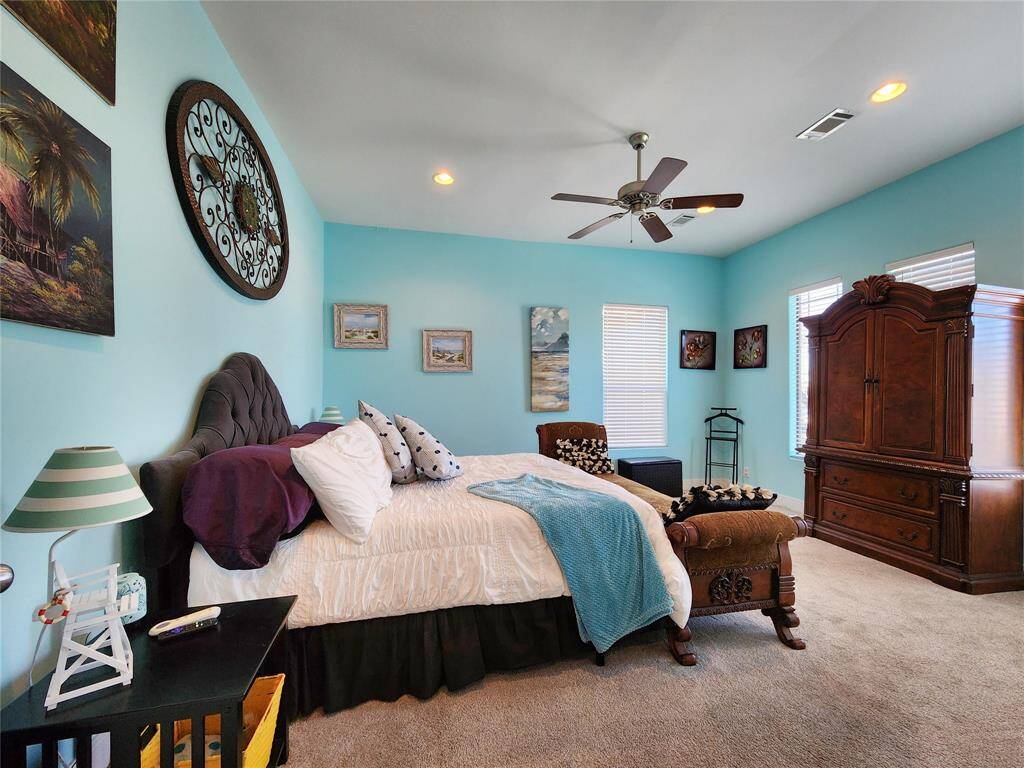Oversized bedroom on the main floor.
