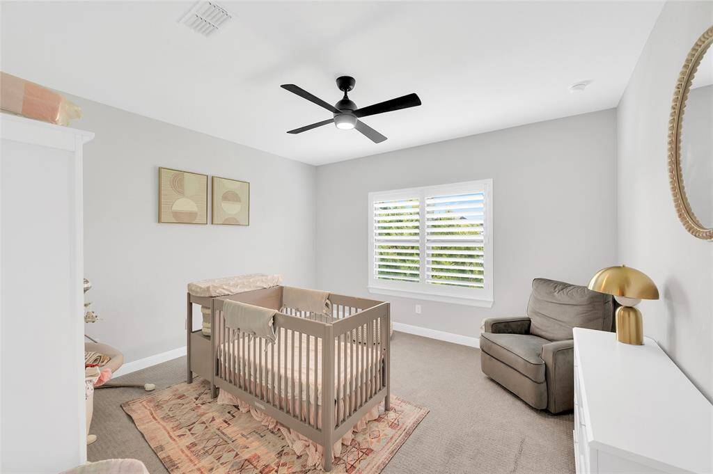 Spacious fifth bedroom suite.