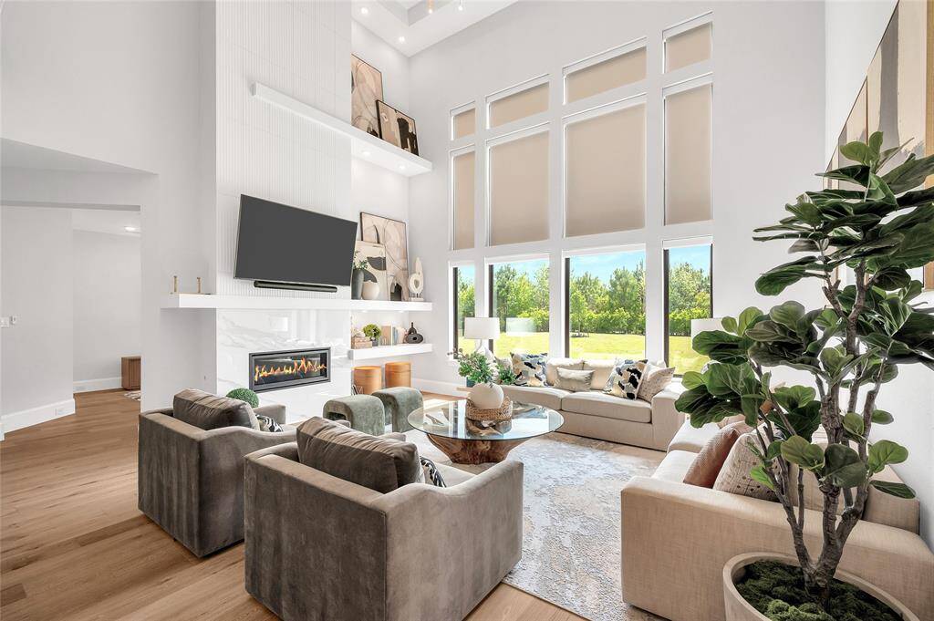 A beautifully intimate yet spacious family room, ideal for entertaining both family and friends.