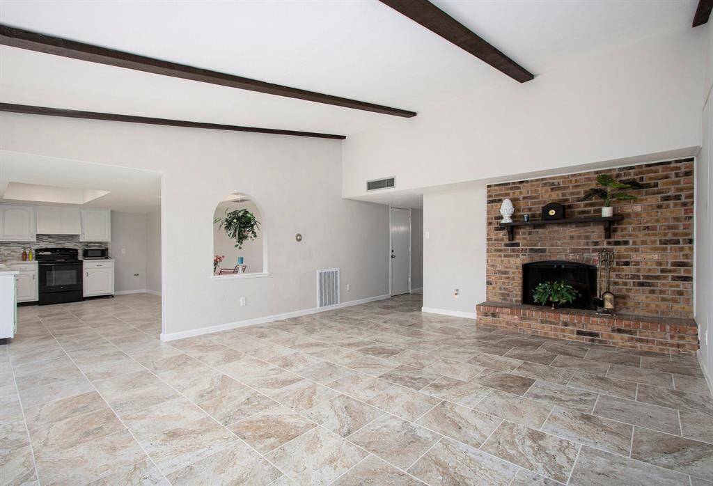 Family Room with View of the Kitchen and Dining Area