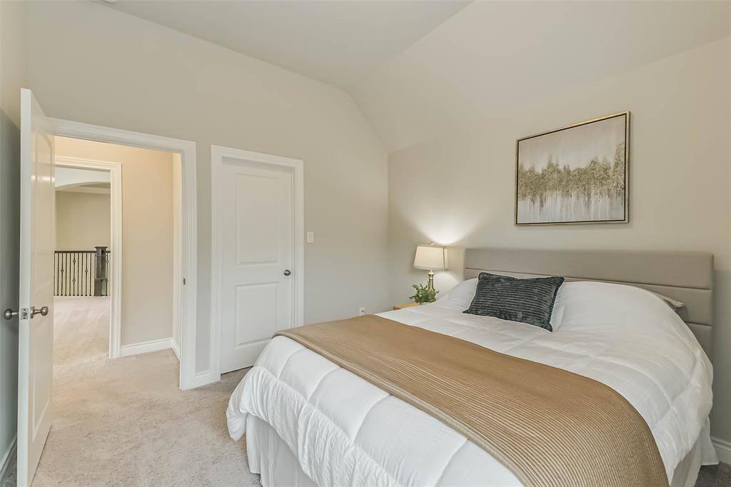 Guest Bedroom with walk in closet