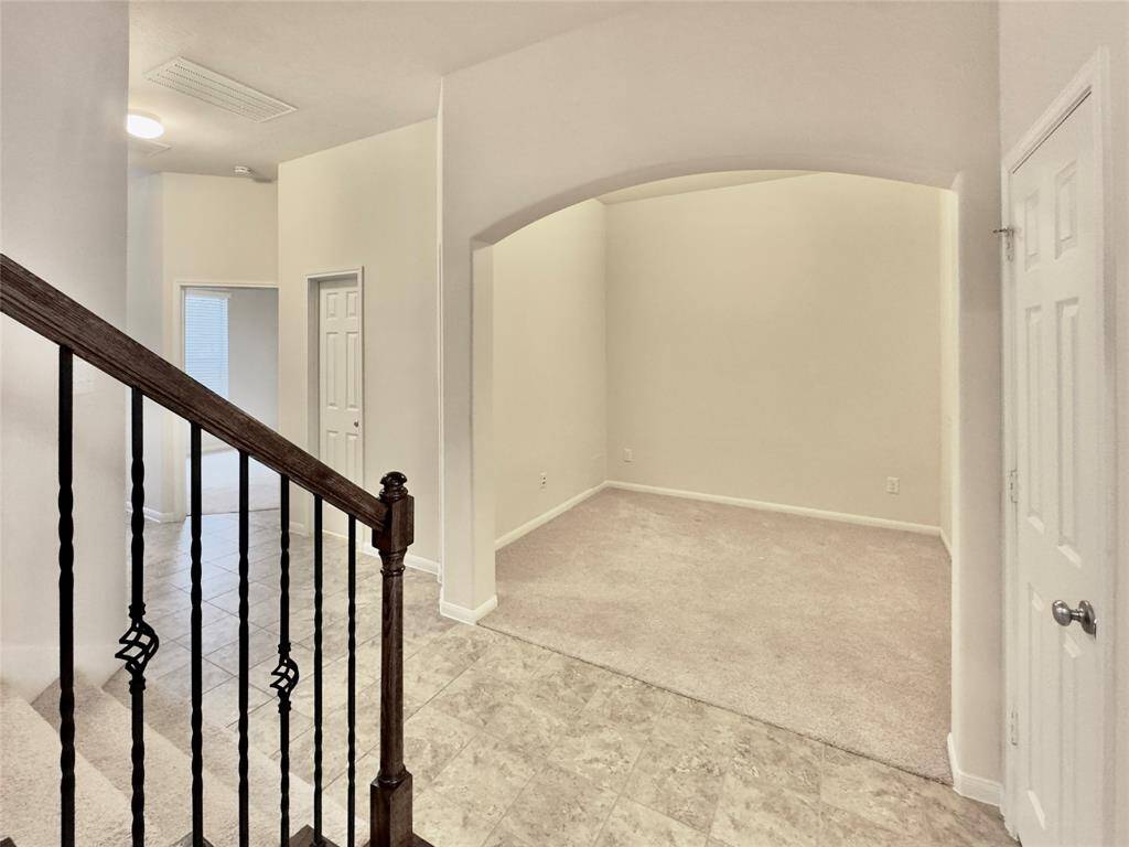Study across from the staircase