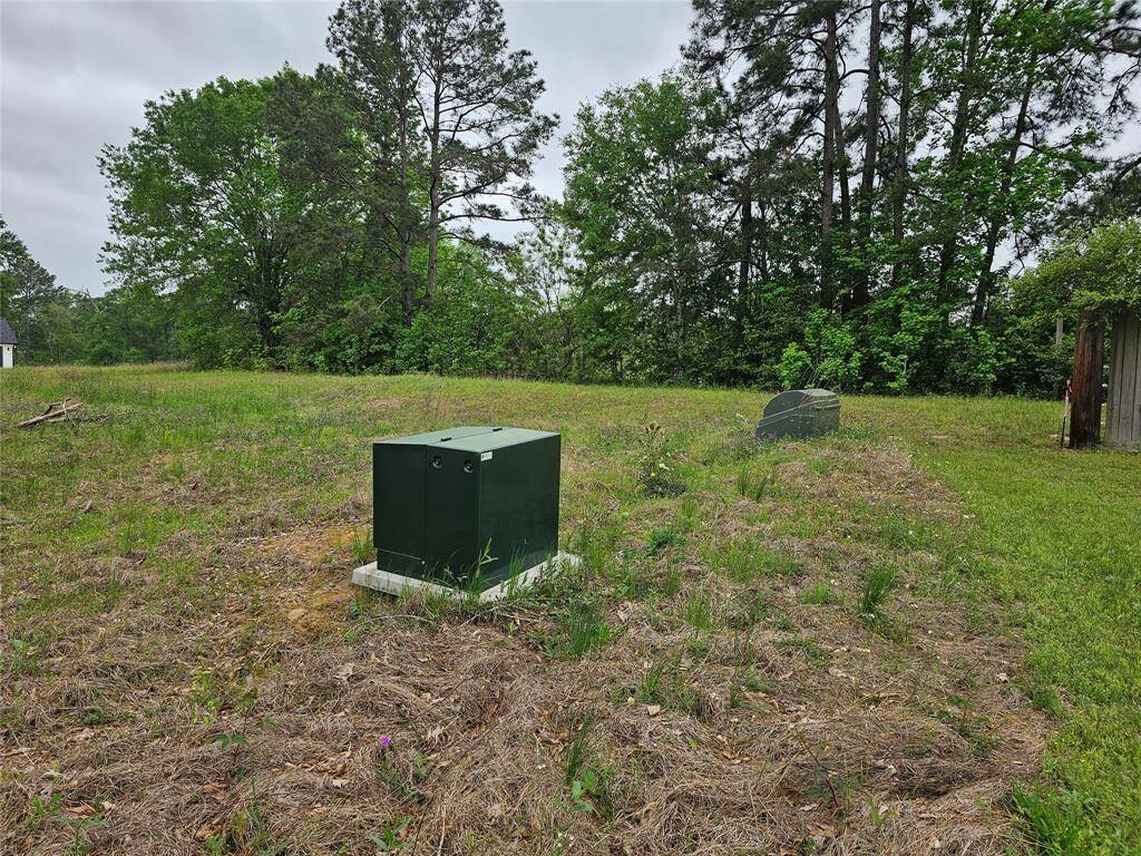 Sam Houston Cooperative electrical system operates a primary voltage of 12,470 volts and a secondary system of 440 volts 3 phase both. The large box inside the property is for the 12,470 volts.