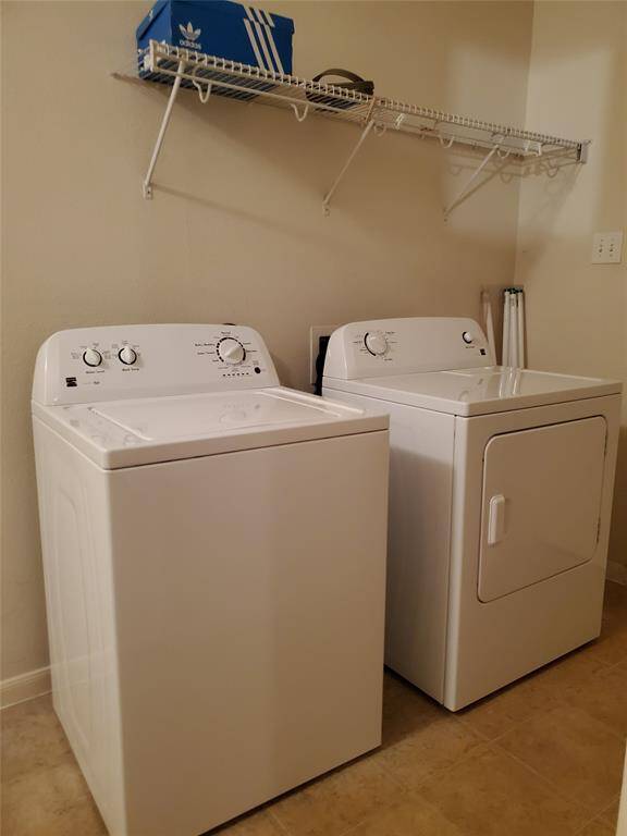 Washer and Dryer (less than 2 years old) included