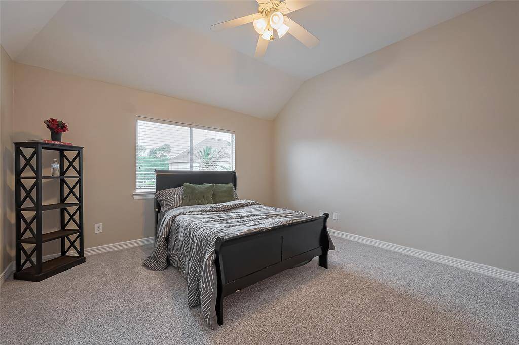 The third bedroom has new carpet and recently painted. Also a large walk-in closet