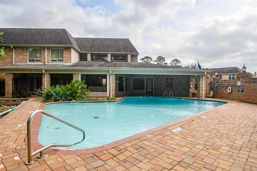 The complex has a well maintained gated pool area next to the commodious club house for residents use.