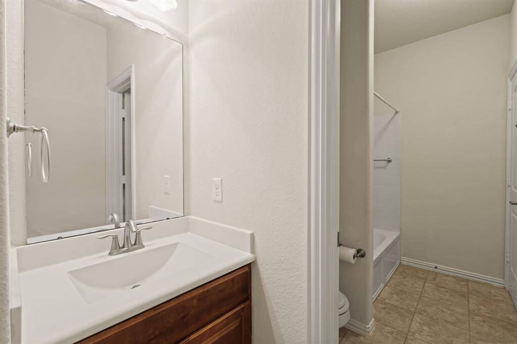 The full bathroom will be easy to share, thanks to two separate private vanities and a shared water closet. Because let’s be honest, “You’re going to be late... again” hits different when there’s only one sink. Problem solved!