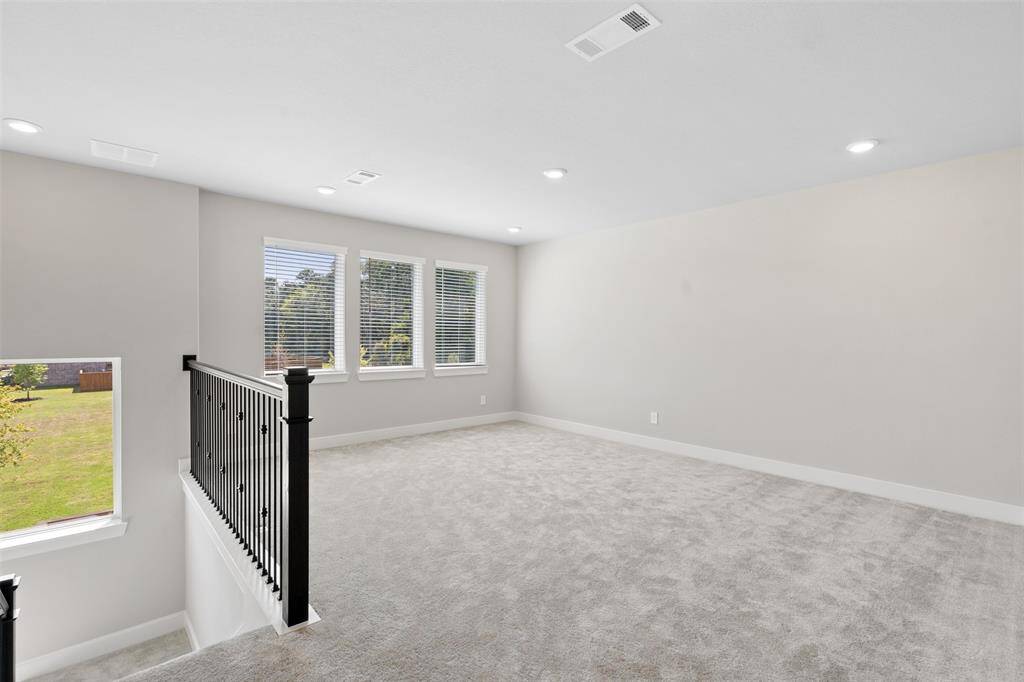 The second floor den, a great additional flex space for your needs