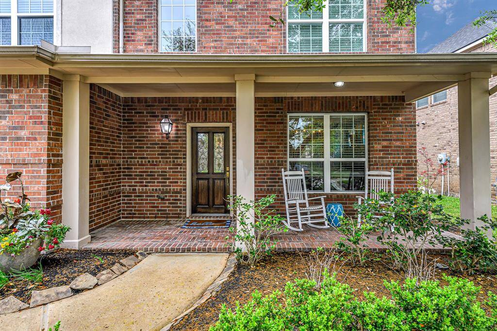 Welcome home to this spectacular Ashton Woods home located in Cross Creek Ranch featuring 5 bedrooms, 3.5 baths & 2 car garage! Full brick exterior and full manicured live oak trees in front!
