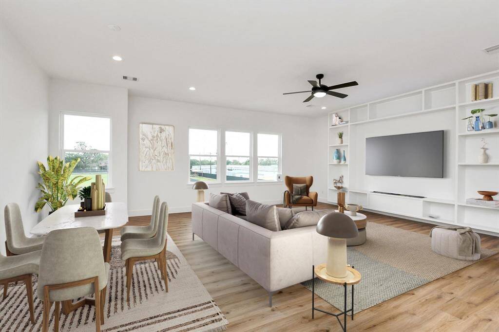 *Virtually Staged* Family Room.