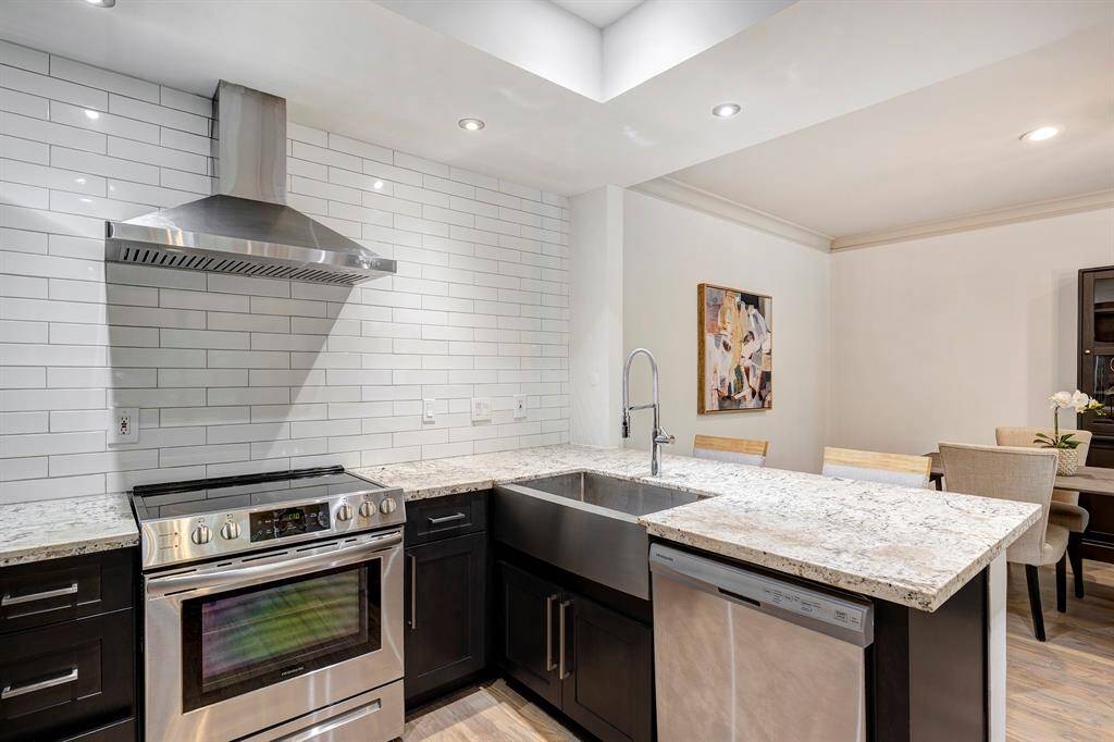 Kitchen is the heart of the home and was updated in 2020.