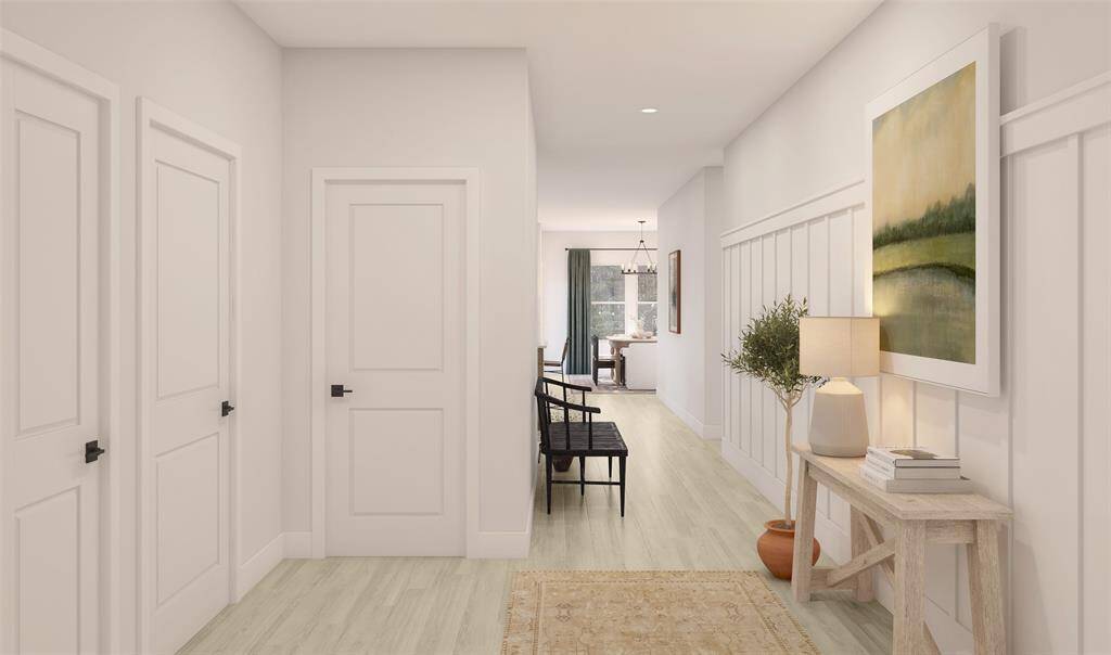 Welcoming foyer (*Artist rendering used for illustration purposes only.)