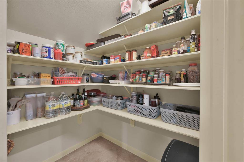 A highlight of this home is the generous space devoted to the Pantry. You will have plenty of space for all your food items and Costco purchases.