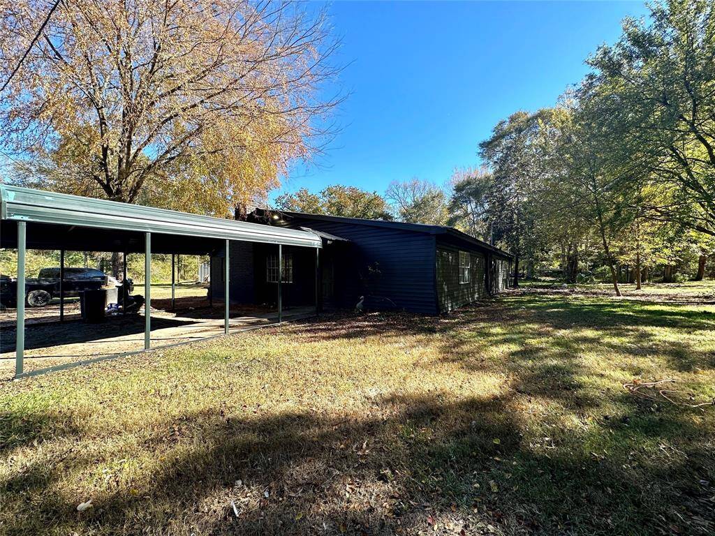Front of home and right side view of the property.