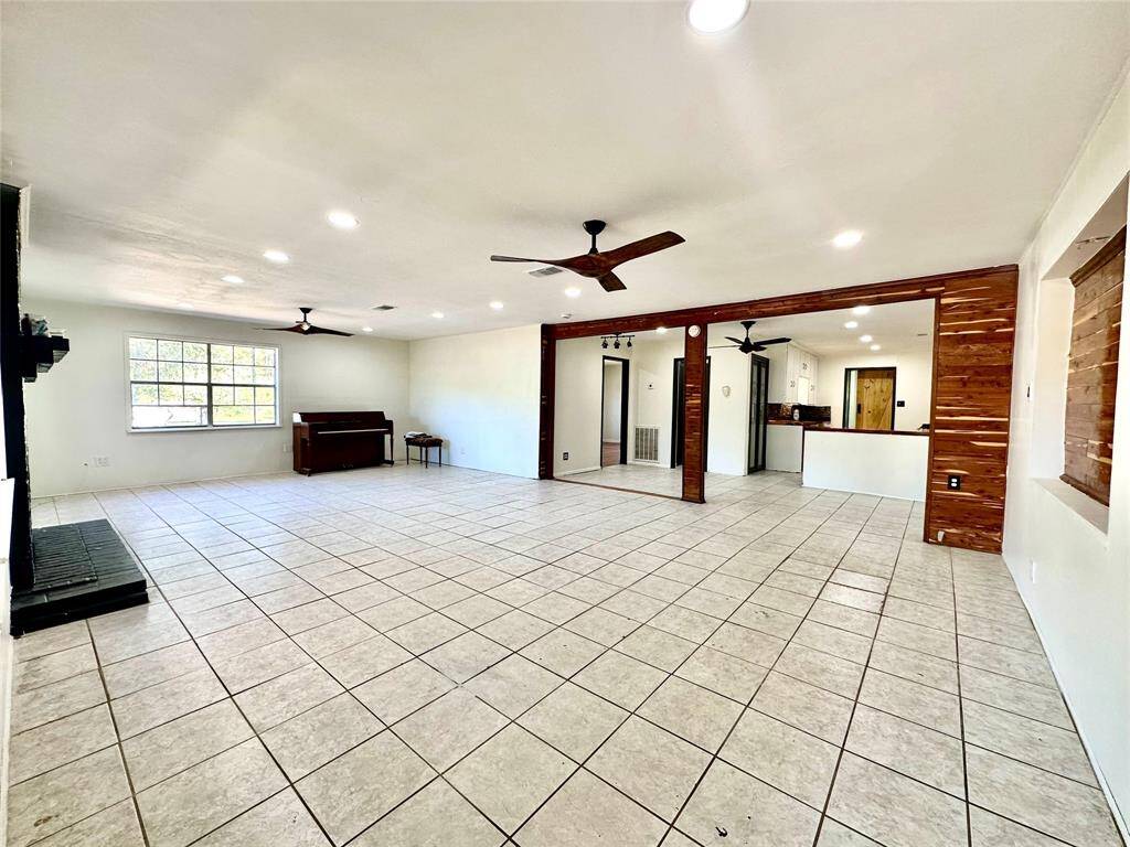 Living room with open concept.