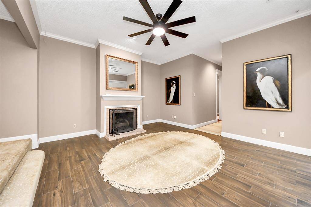 Primary bedroom lounge area to spread out