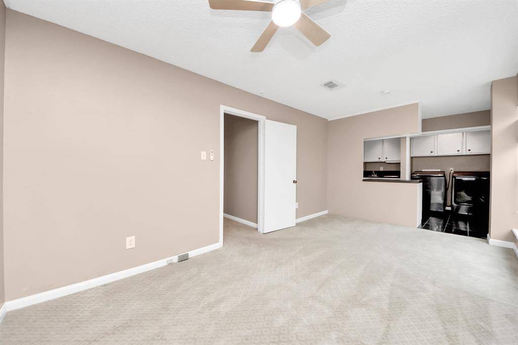 Bedroom area for the apartment. Or switch with the living room if that's your style