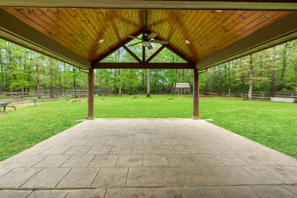 Oversized Covered Patio