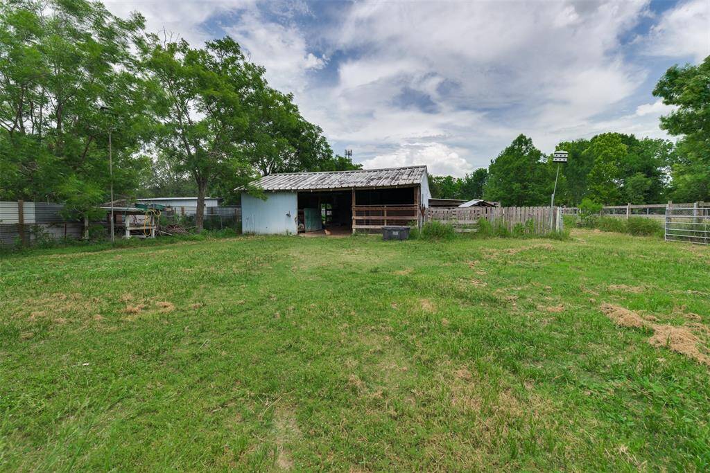 Back barn.
