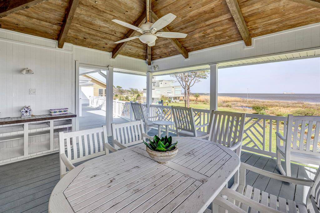 This peaceful porch offers amazing views and an ocean breeze!