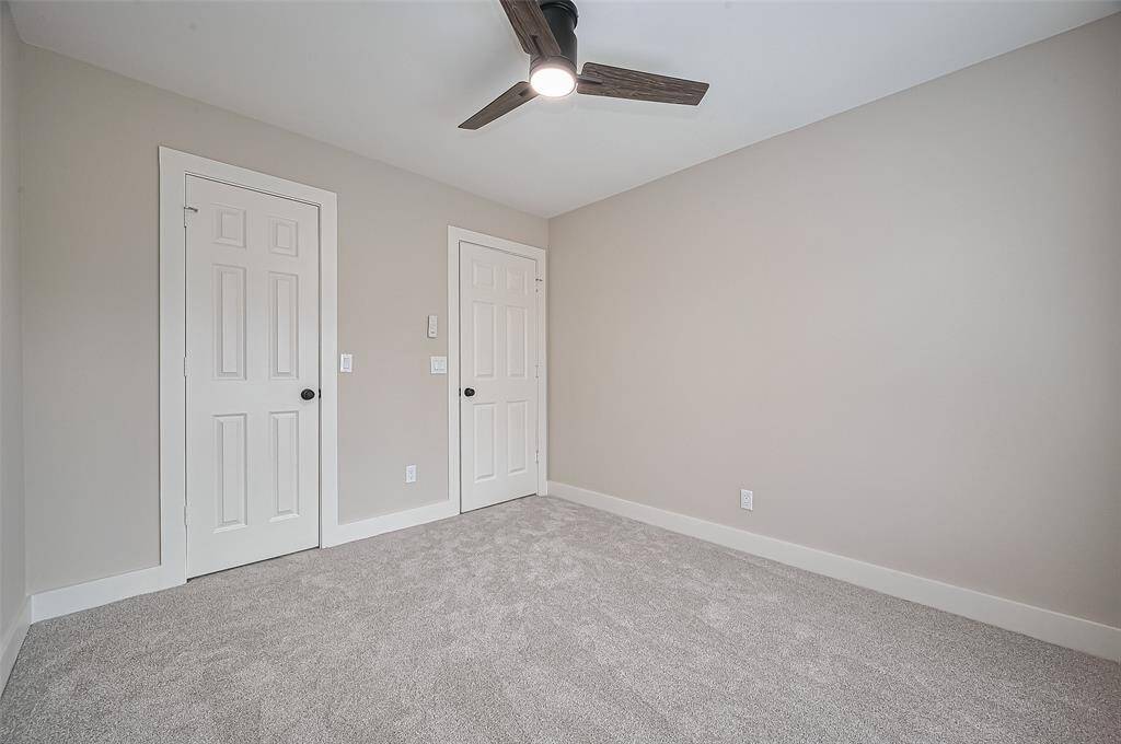 Bedroom 3 has 2 closets for extra storage!