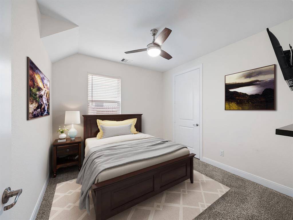 **Virtually Staged**Secondary bedroom located on the 1st floor.