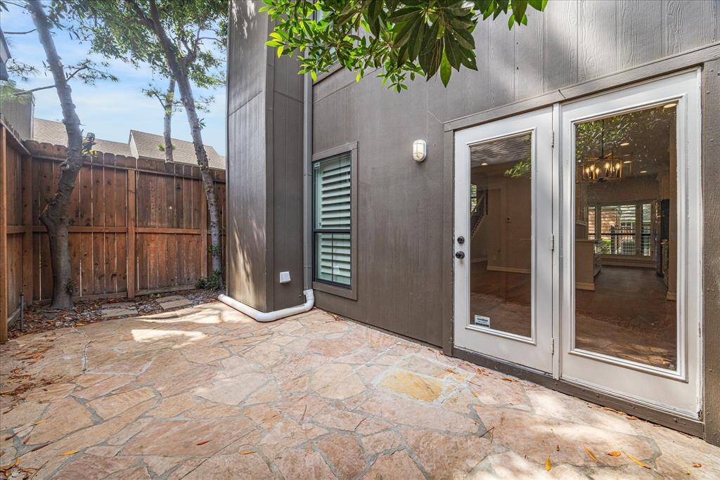 Private patio for your enjoyment