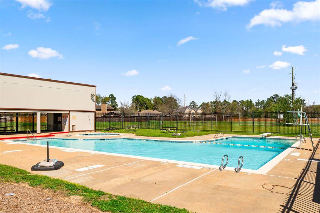 Enjoy the community pool, less than a 5 minute walk from your front doorstep.