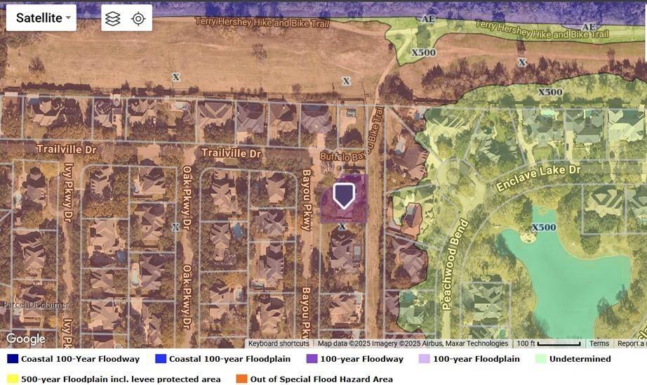 This one-of-a kind custom home is located outside the 100 & 500 year flood plains and does not require flood insurance.