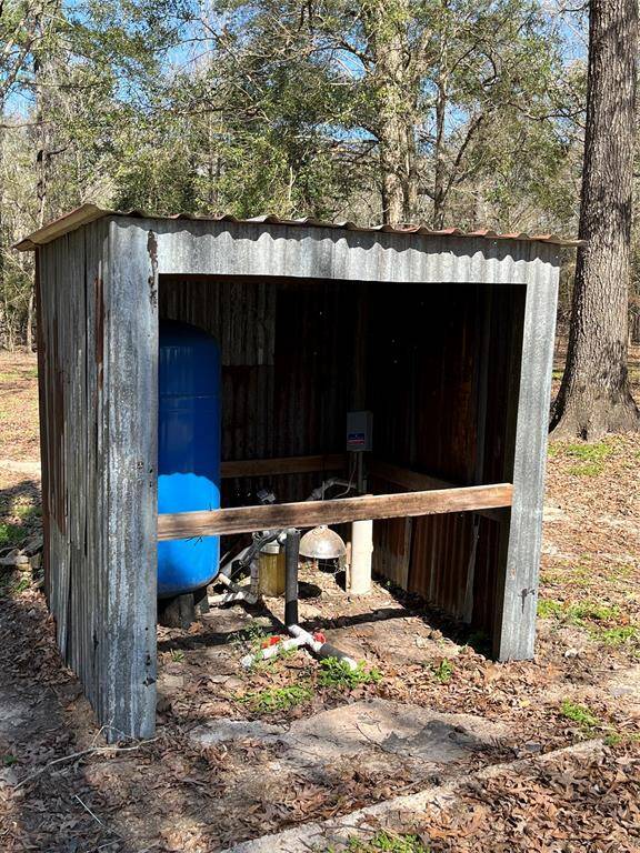 Water well with building already built for the water well.