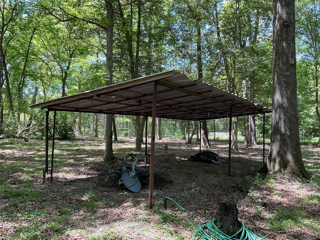 Another covered area on the property.