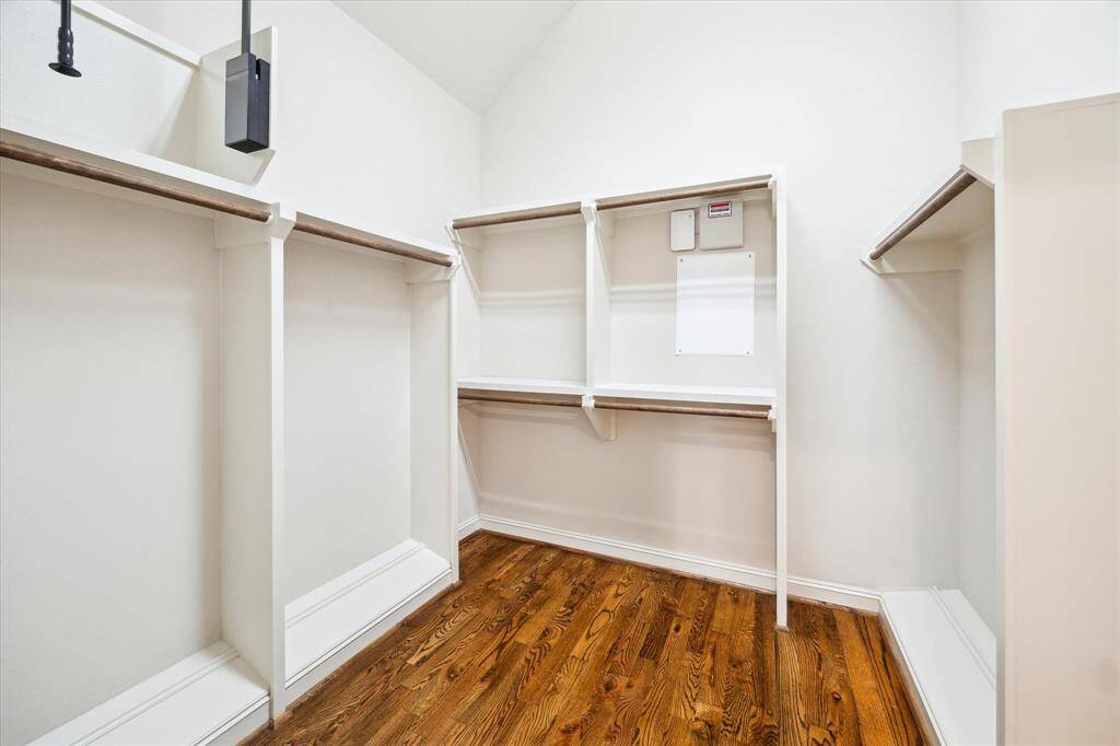 Huge primary closet!