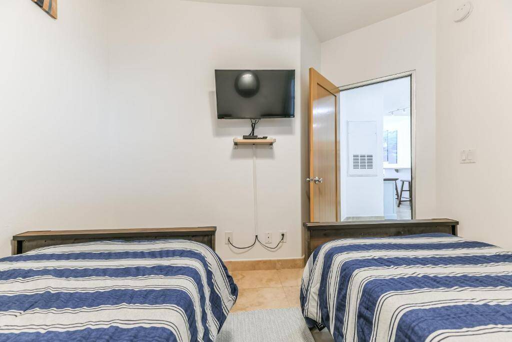 Another view of the first guest bedroom.