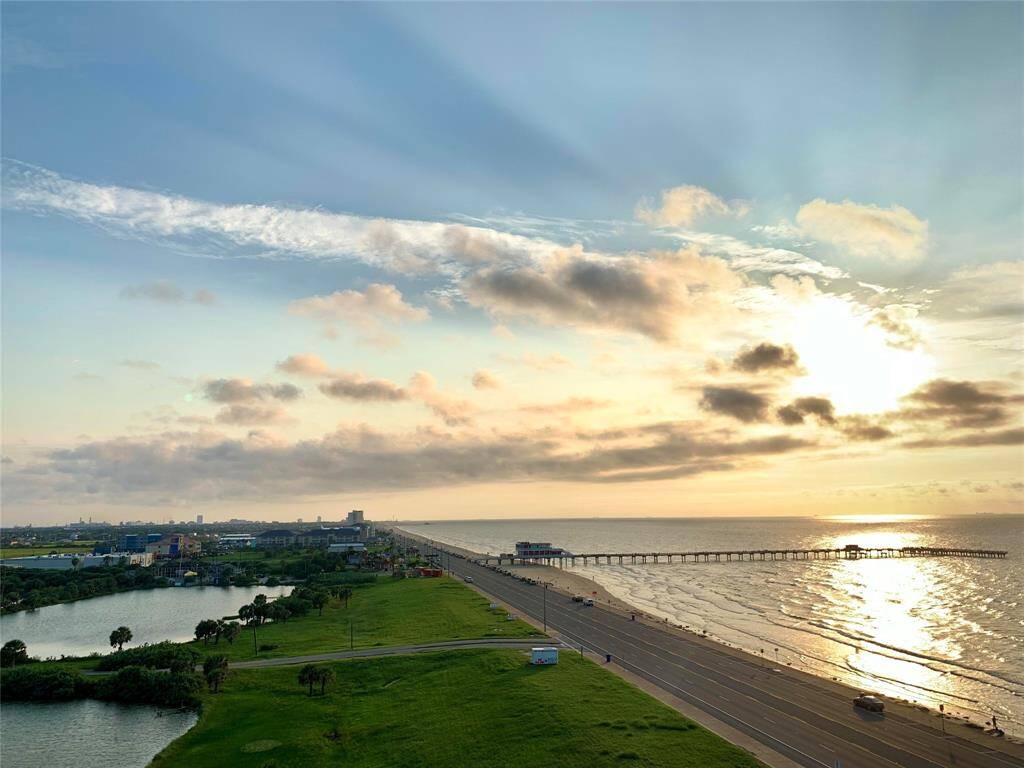 Views from the 9th floor by the stairwell outside of the unit!