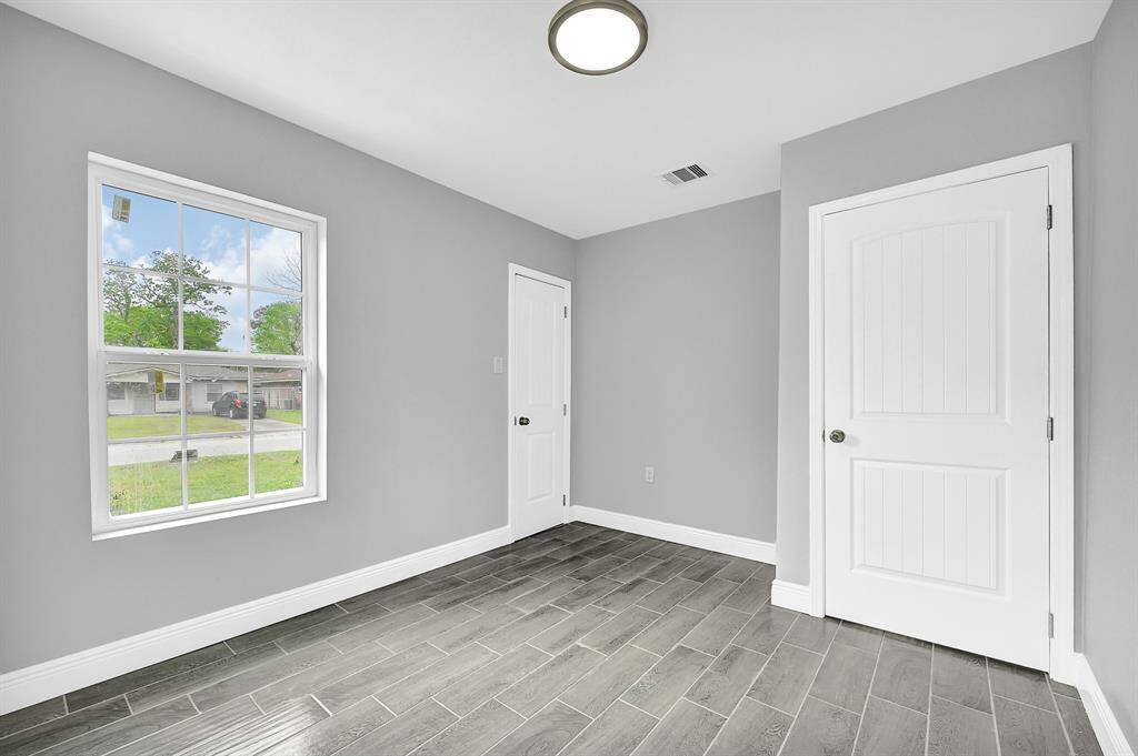 Room with walking closet